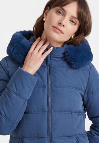 Usha Winter Jacket in Blue
