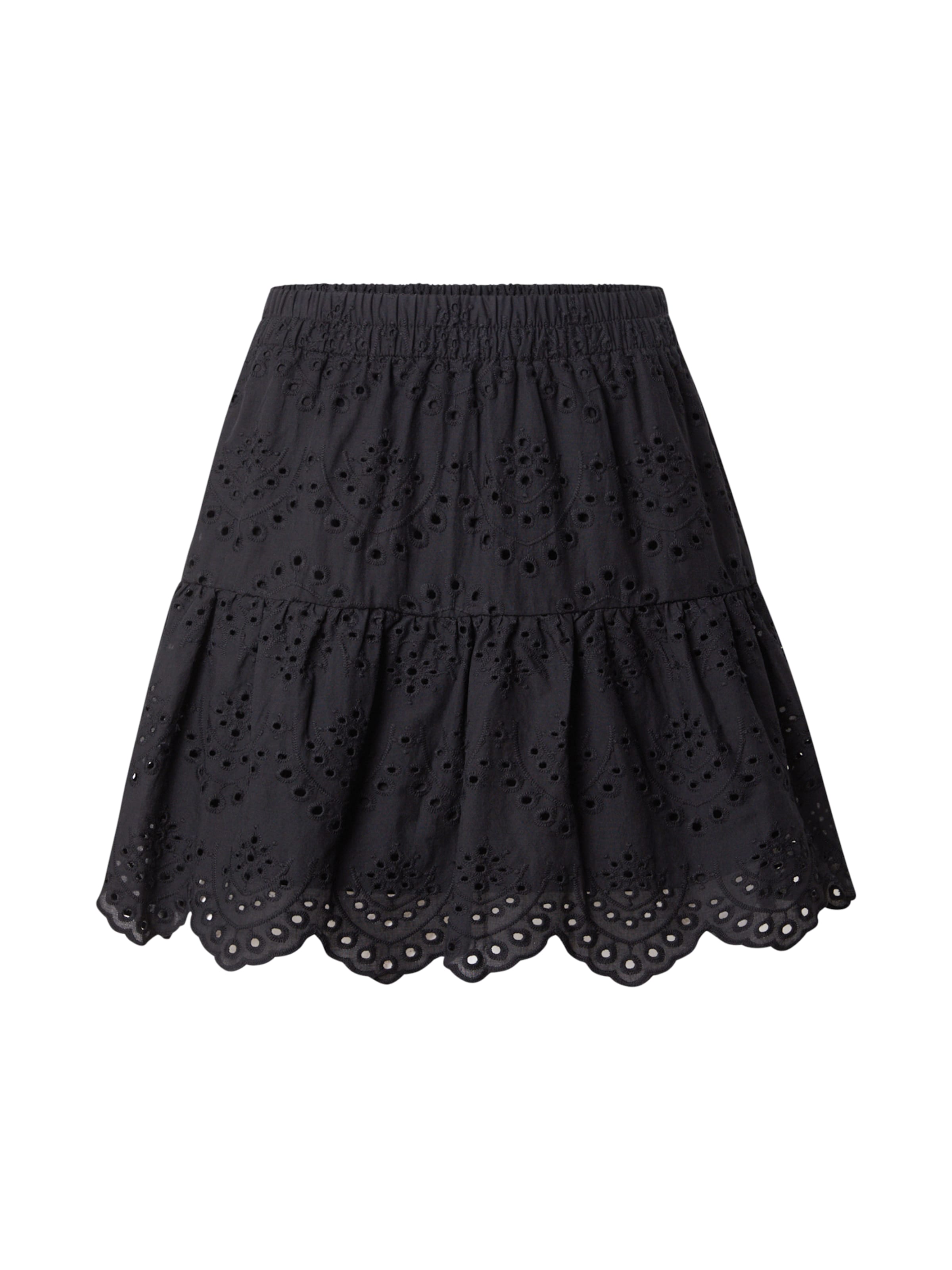 PIECES Skirt 'PCJANE' in Black: front