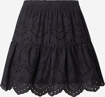 PIECES - Falda 'PCJANE' en negro: frente