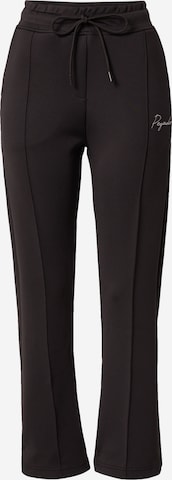 Wide leg Pantaloni 'Valia' di Pegador in nero: frontale