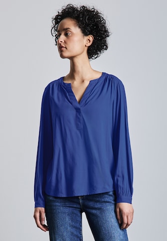 STREET ONE Tunic in Blue: front