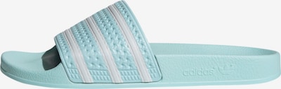 ADIDAS ORIGINALS Чехли 'Adilette' в светлосиньо / бяло, Преглед на продукта