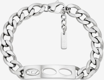 DIESEL Rannekoru värissä hopea: etupuoli