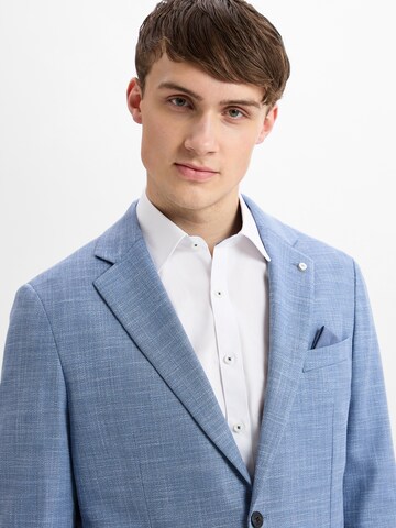 Andrew James Regular fit Business-colbert in Blauw