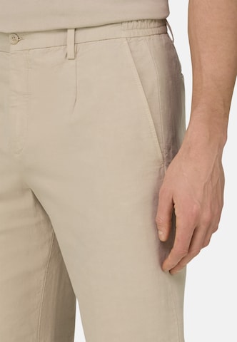 Coupe slim Pantalon Boggi Milano en beige