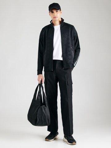 BOSS - Sudadera con cremallera 'Skarley' en negro