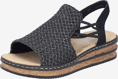 Rieker Sandal in Graphite / Black, Item view