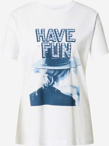 Rich & Royal T-Shirt 'Have Fun' in Weiß: predná strana