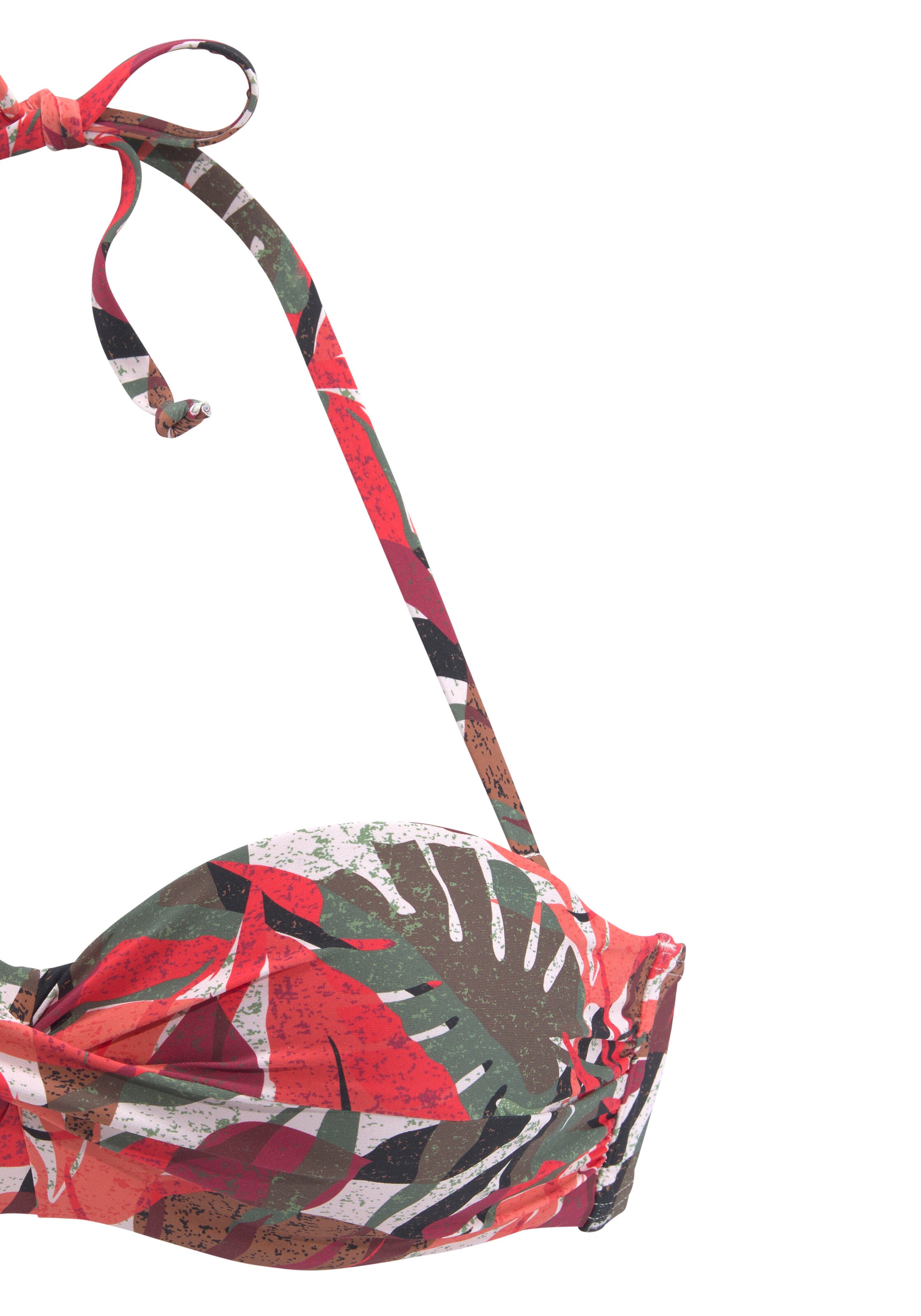 LASCANA Bandeau Bikini Top in Mixed colors