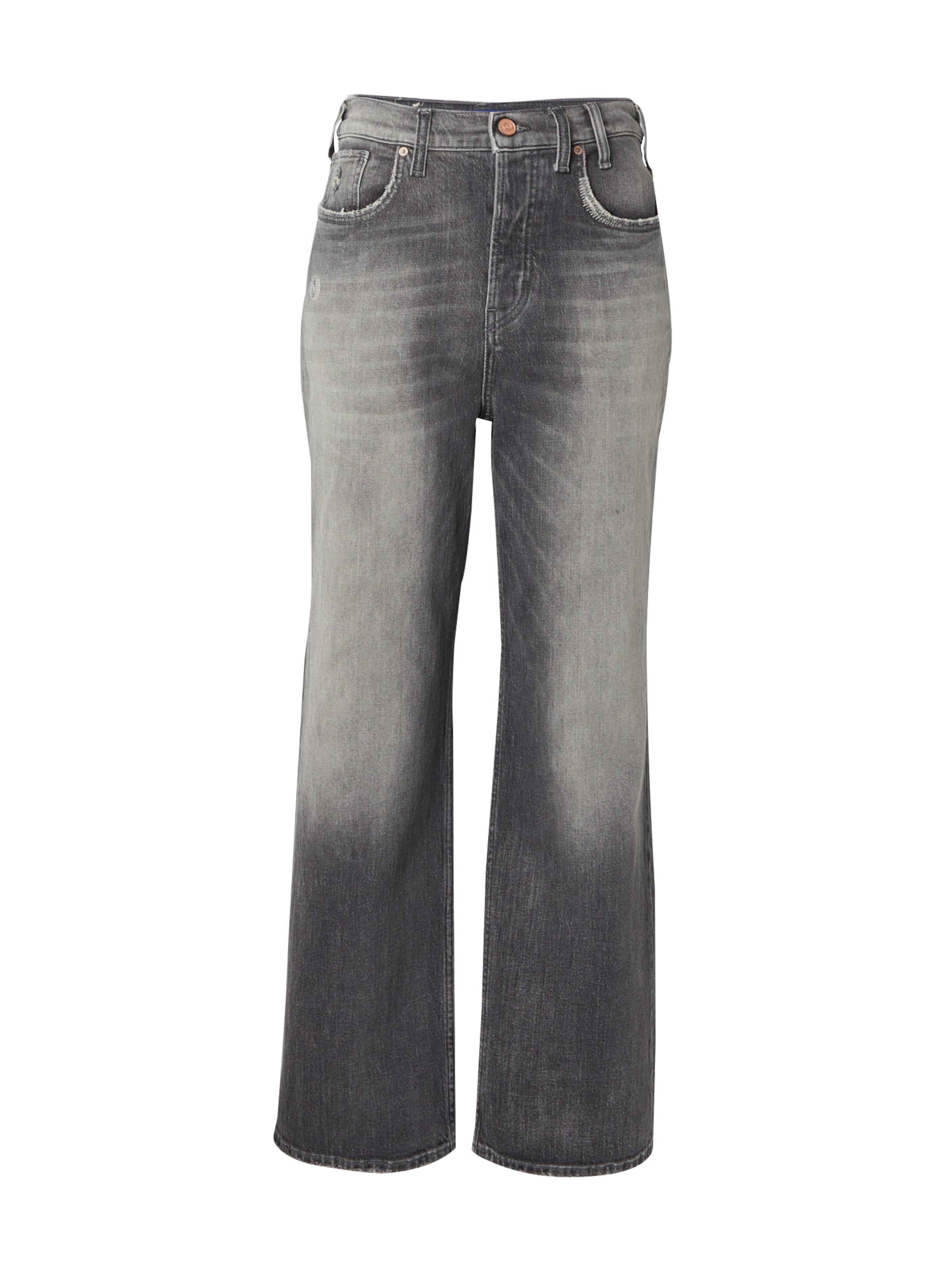 Wide Leg Jean SCOTCH & SODA en gris : devant