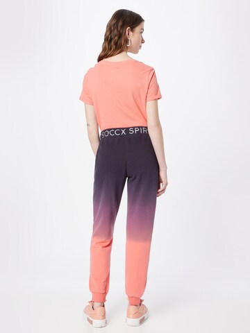 Soccx Tapered Broek 'Konnichiwa' in Blauw