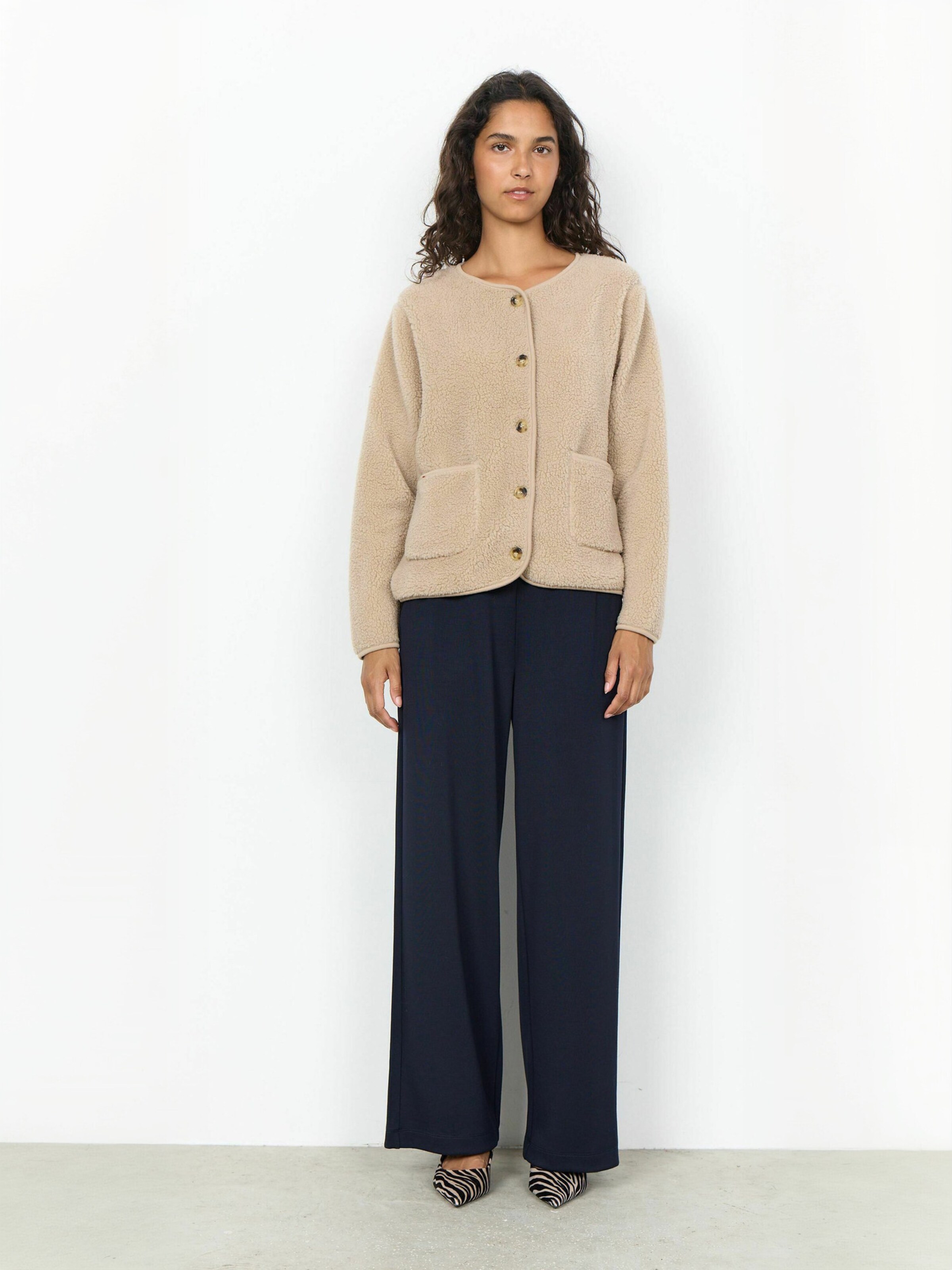 Veste mi-saison 'SC-ONYX' Soyaconcept en marron