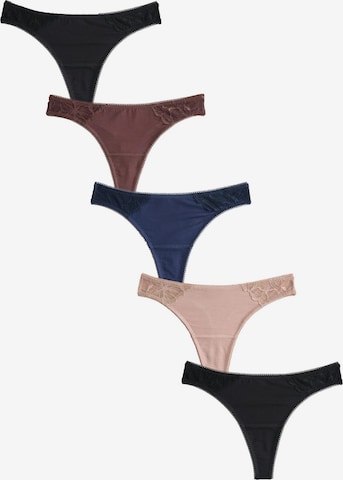 String Next en beige : devant