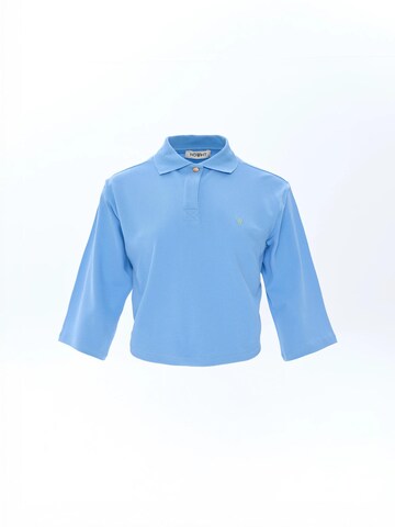 T-shirt 'Isabeau' NOWIHT en bleu : devant