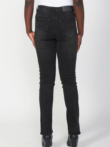 Coupe slim Jean KOROSHI en noir