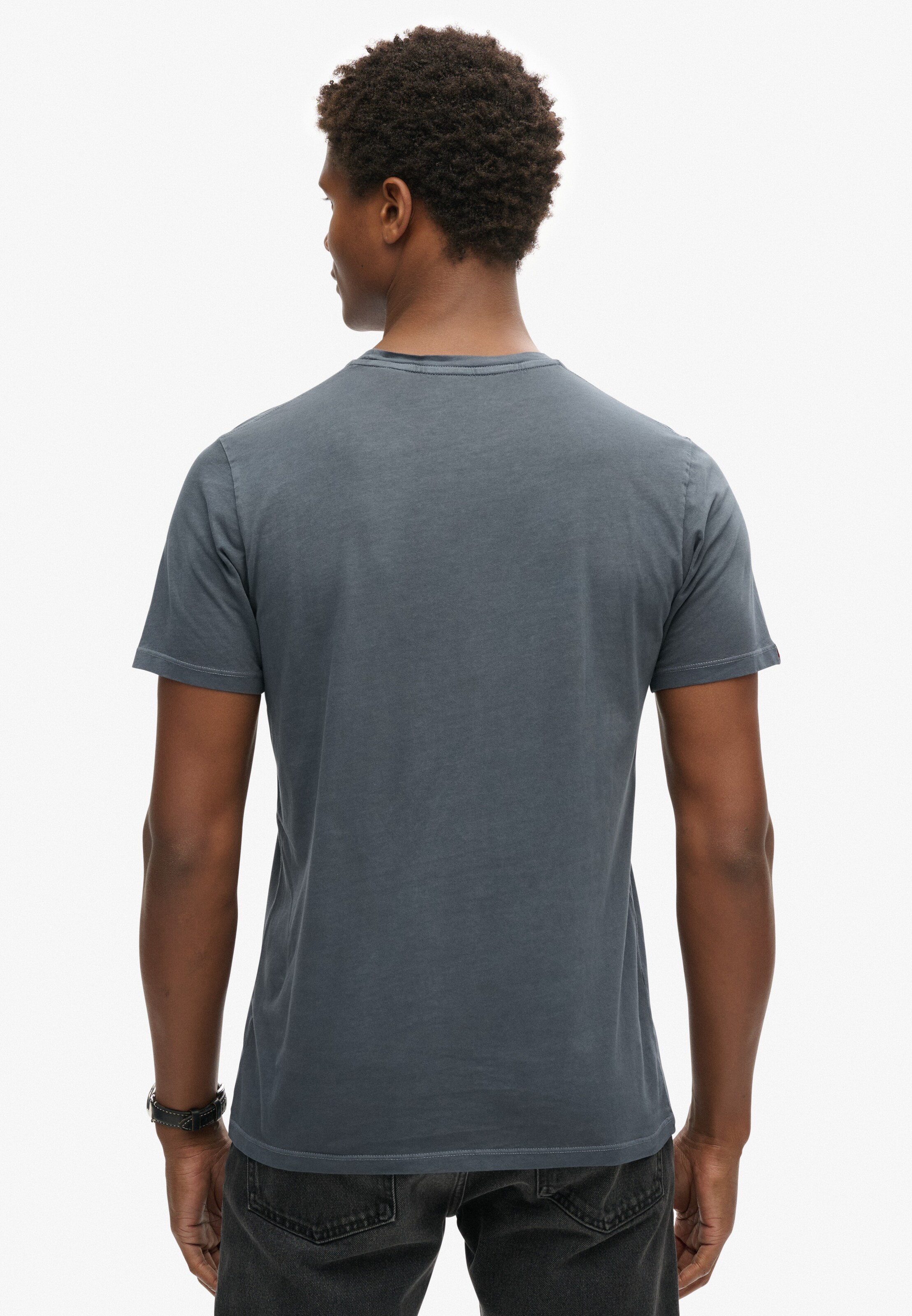 T-Shirt 'Essential' Superdry & Co en bleu