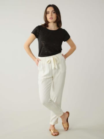 Effilé Pantalon 'Elida' Deeluxe en beige