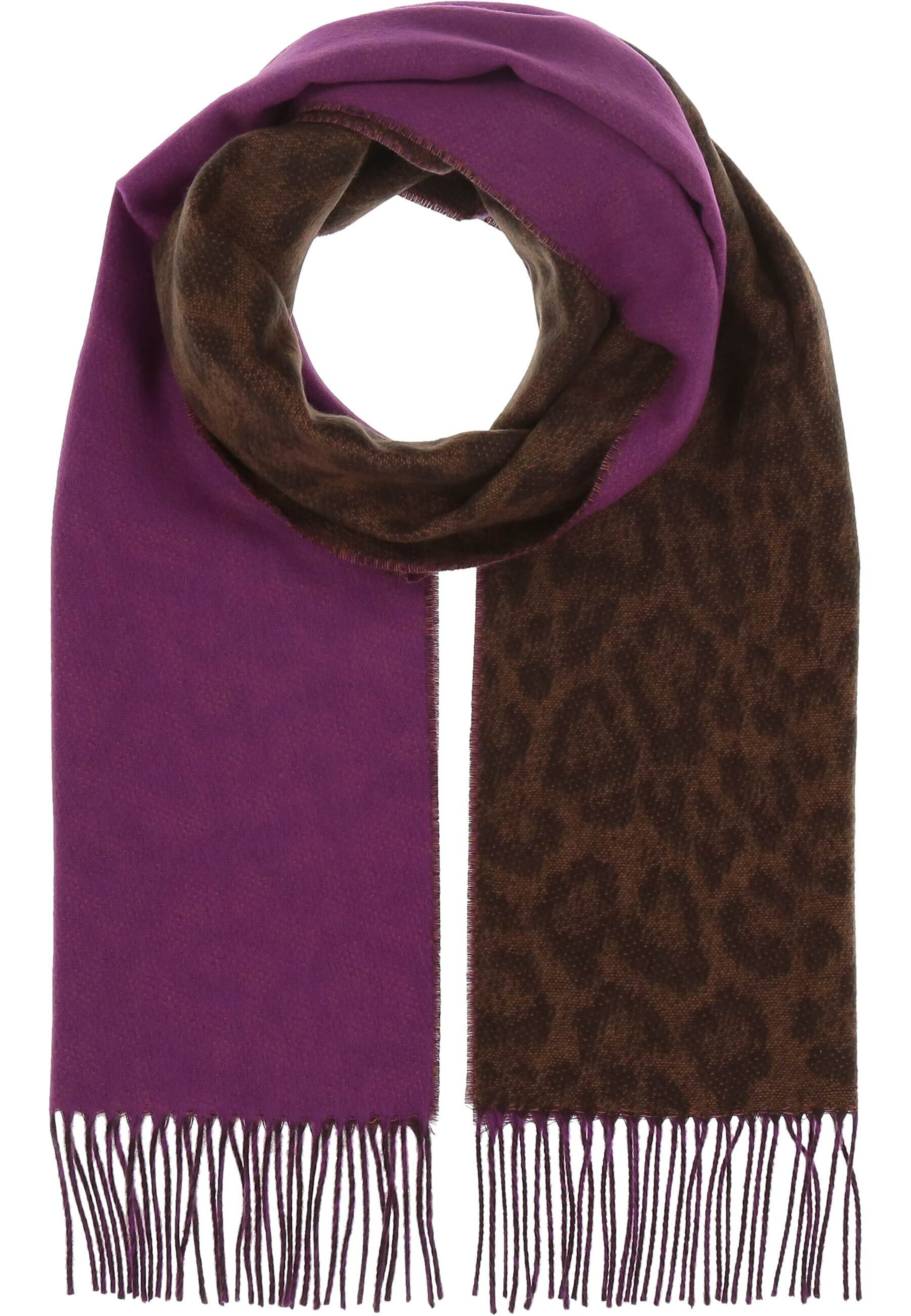FRAAS Schal in Braun: Vorderseite