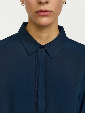 T-shirt ' SREbba ' Soft Rebels en bleu : devant