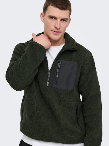 Pull-over 'ONSYuri' Only & Sons en vert