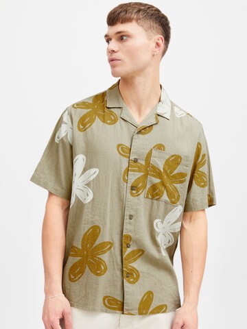 Coupe regular Chemise 'IMAD' !Solid en beige : devant