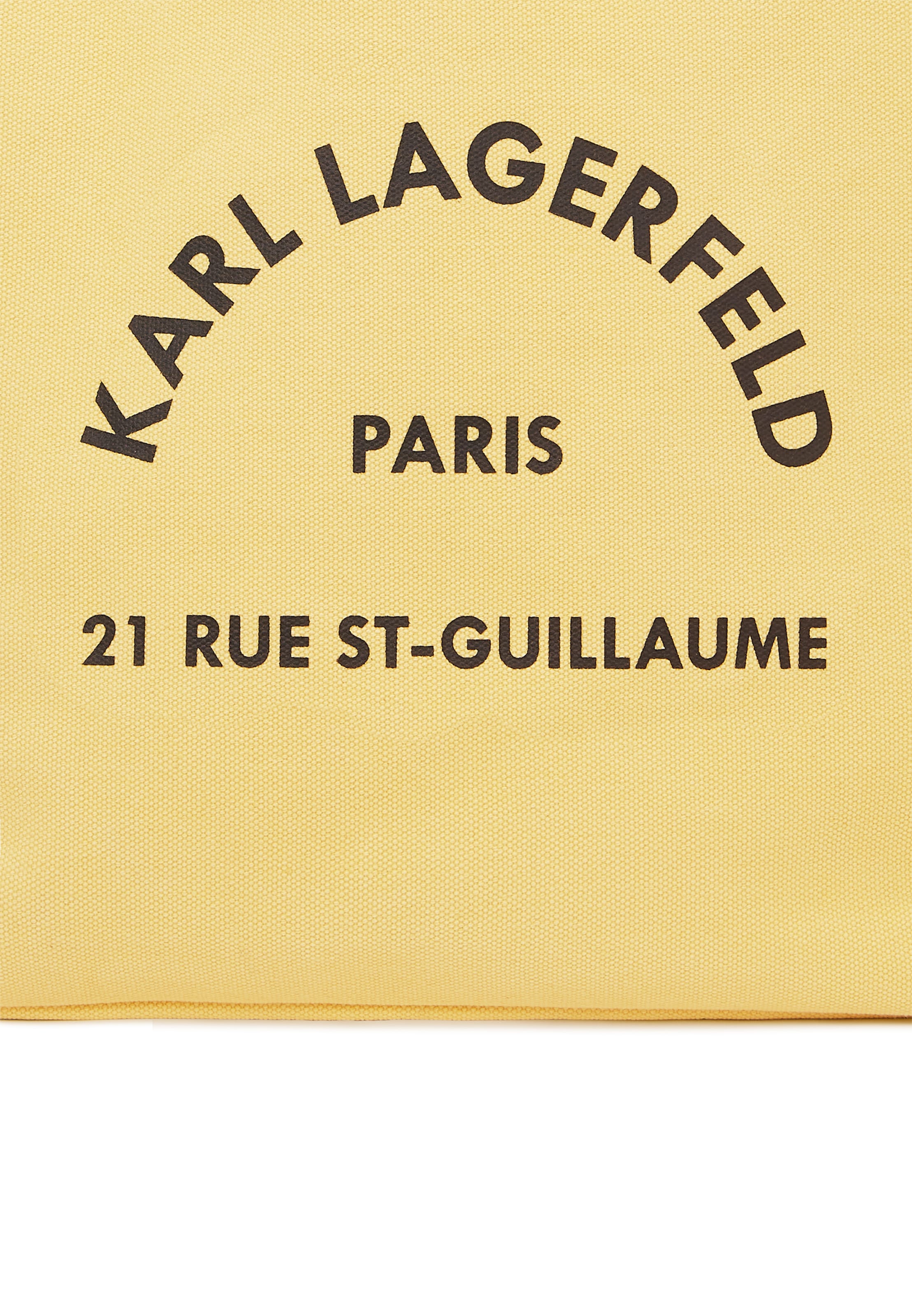 Karl Lagerfeld - Shopper 'Rue St-Guillaume' em amarelo