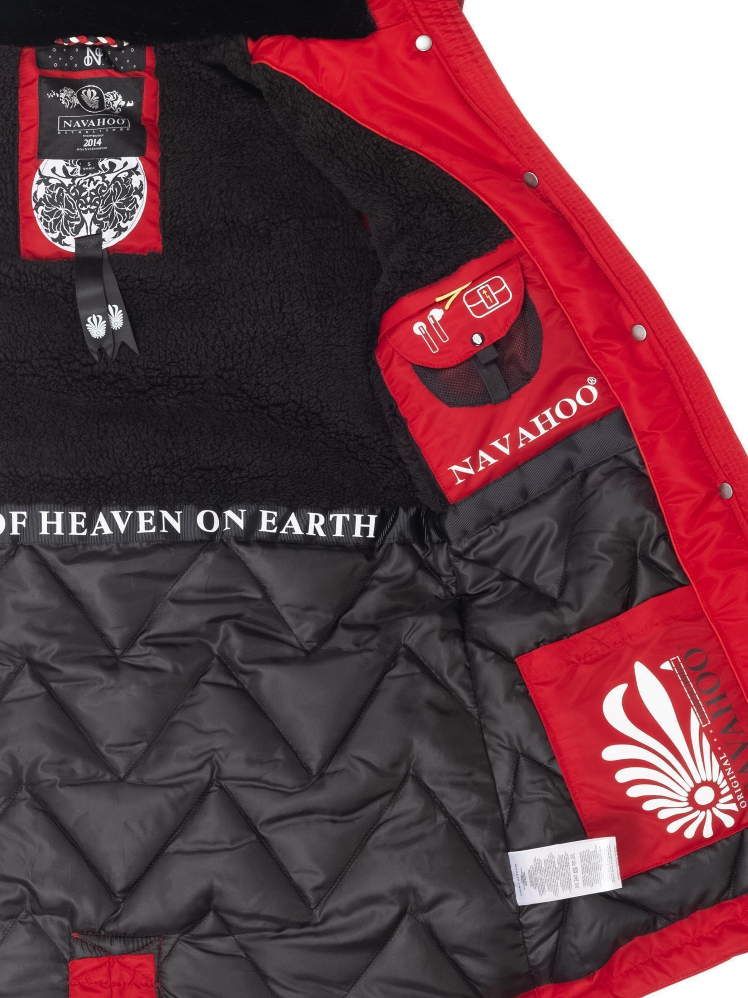 NAVAHOO Parka in Rot