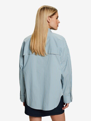 ESPRIT Bluse in Blau