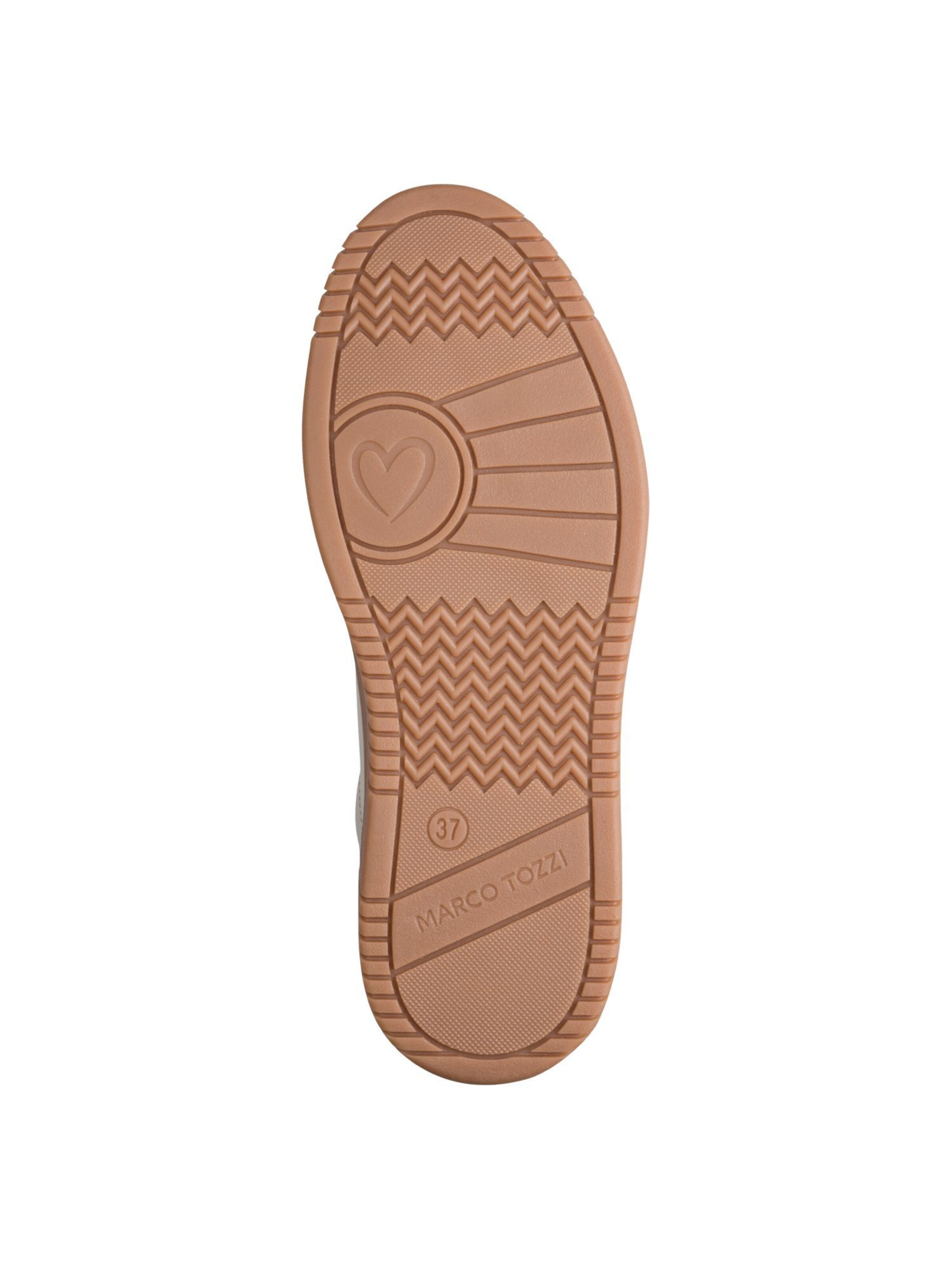 MARCO TOZZI Sneakers laag in Beige