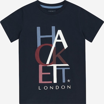 Hackett London Shirt in Blauw: voorkant