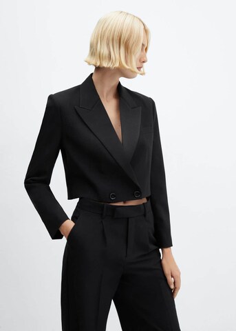 MANGO Blazer 'Carlo' in Schwarz: predná strana