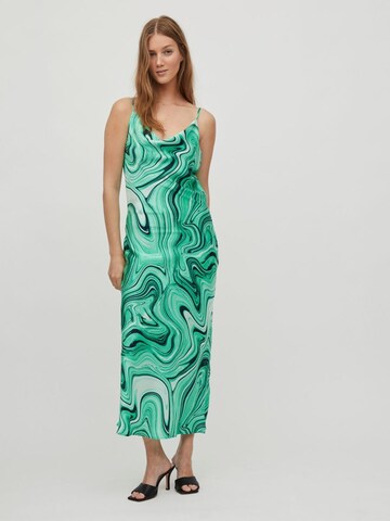 VILA Dress in Green: front