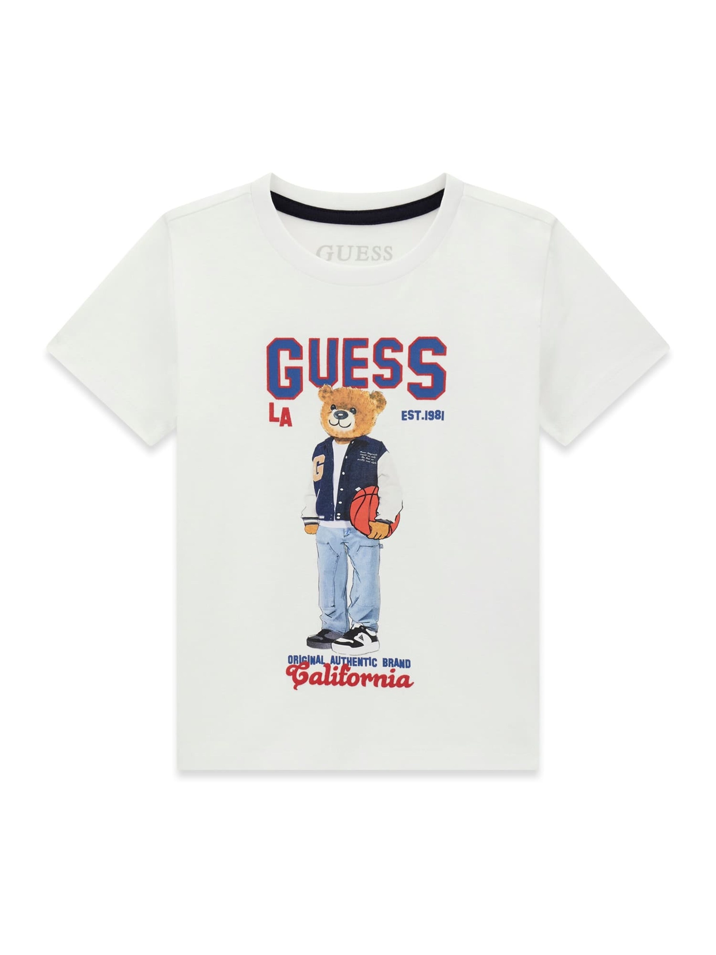 GUESS Shirt in 80 in Dark blue / Red / White, Item view