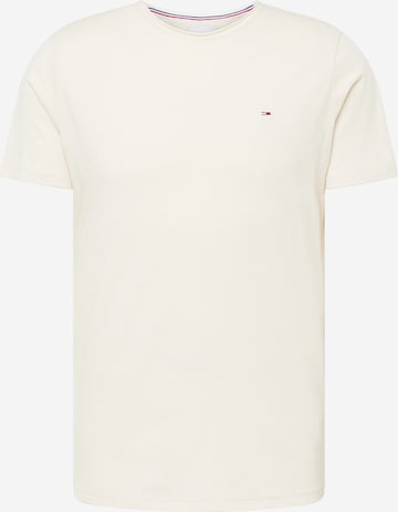 T-Shirt 'Jaspe' Tommy Jeans en beige : devant