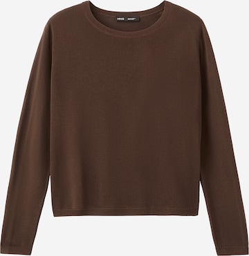 Pull-over 'TENCY' MANGO en marron : devant