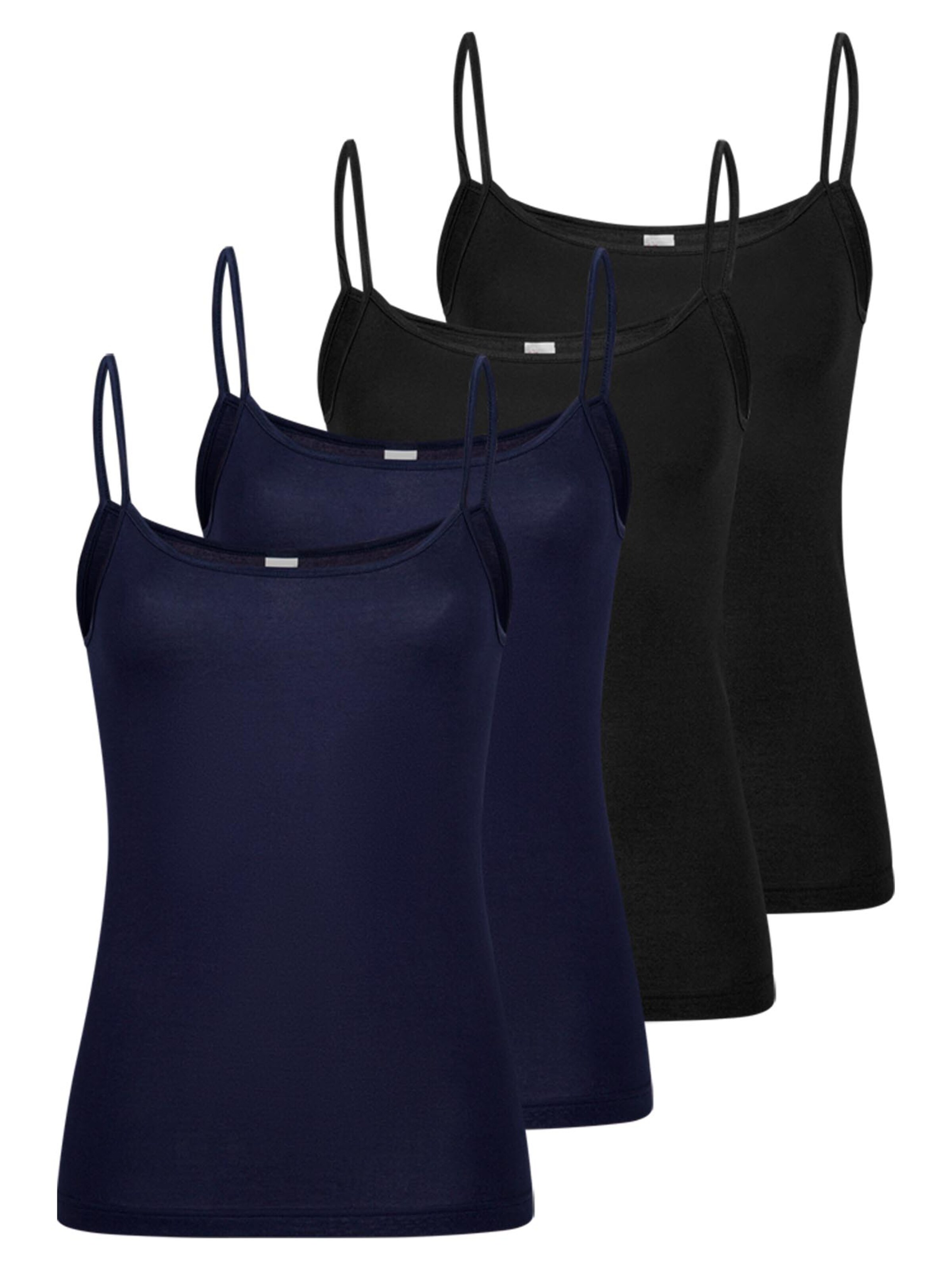 Nina von C. Undershirt 'Motion' in Blue: front
