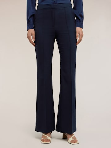 MOTIVI Flared Broek in Blauw