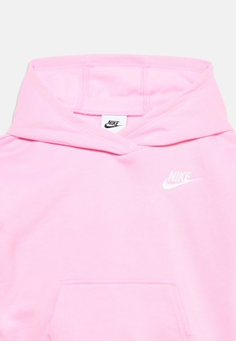 Nike Sportswear Joggingpak 'CLUB FLEECE' in Roze: voorkant