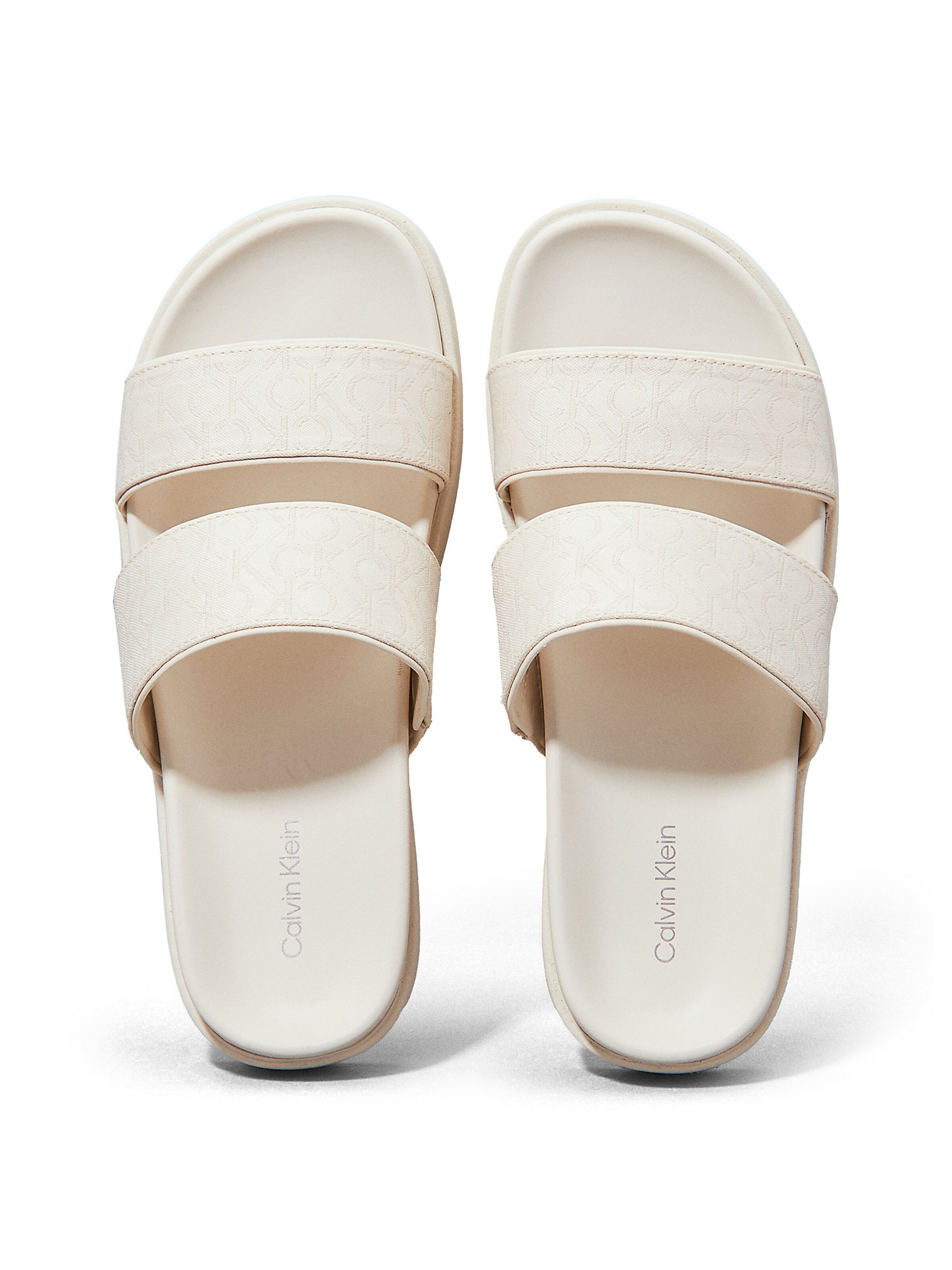 Calvin Klein Sandale in Weiß