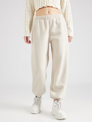 Abercrombie & Fitch Tapered Broek 'ESSENTIAL SUNDAY' in Beige: voorkant