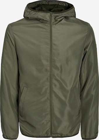 JACK & JONES Демисезонная куртка 'CALI' в Зеленый: спереди
