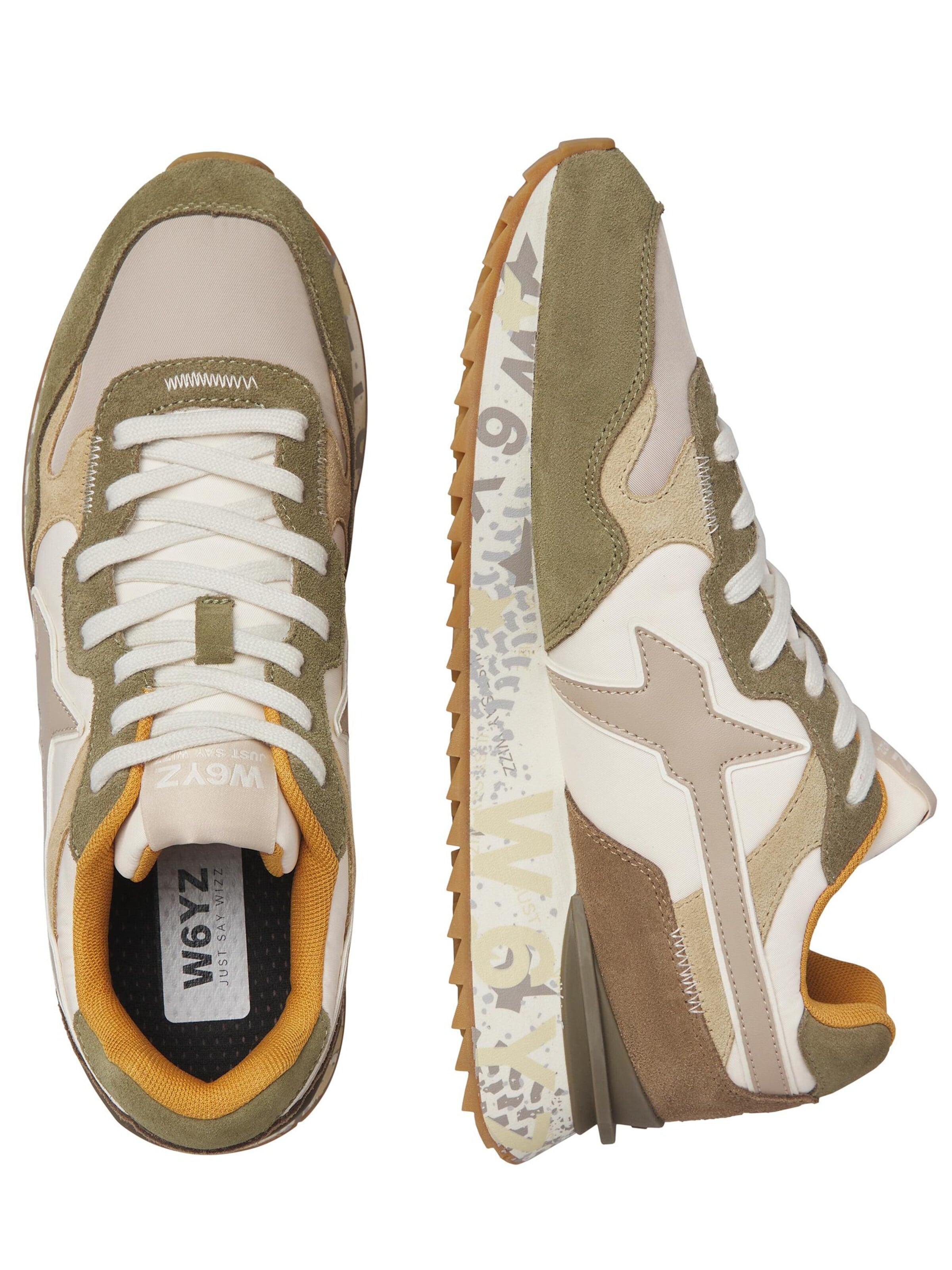 W6YZ Sneakers laag 'YAK-M.' in Groen