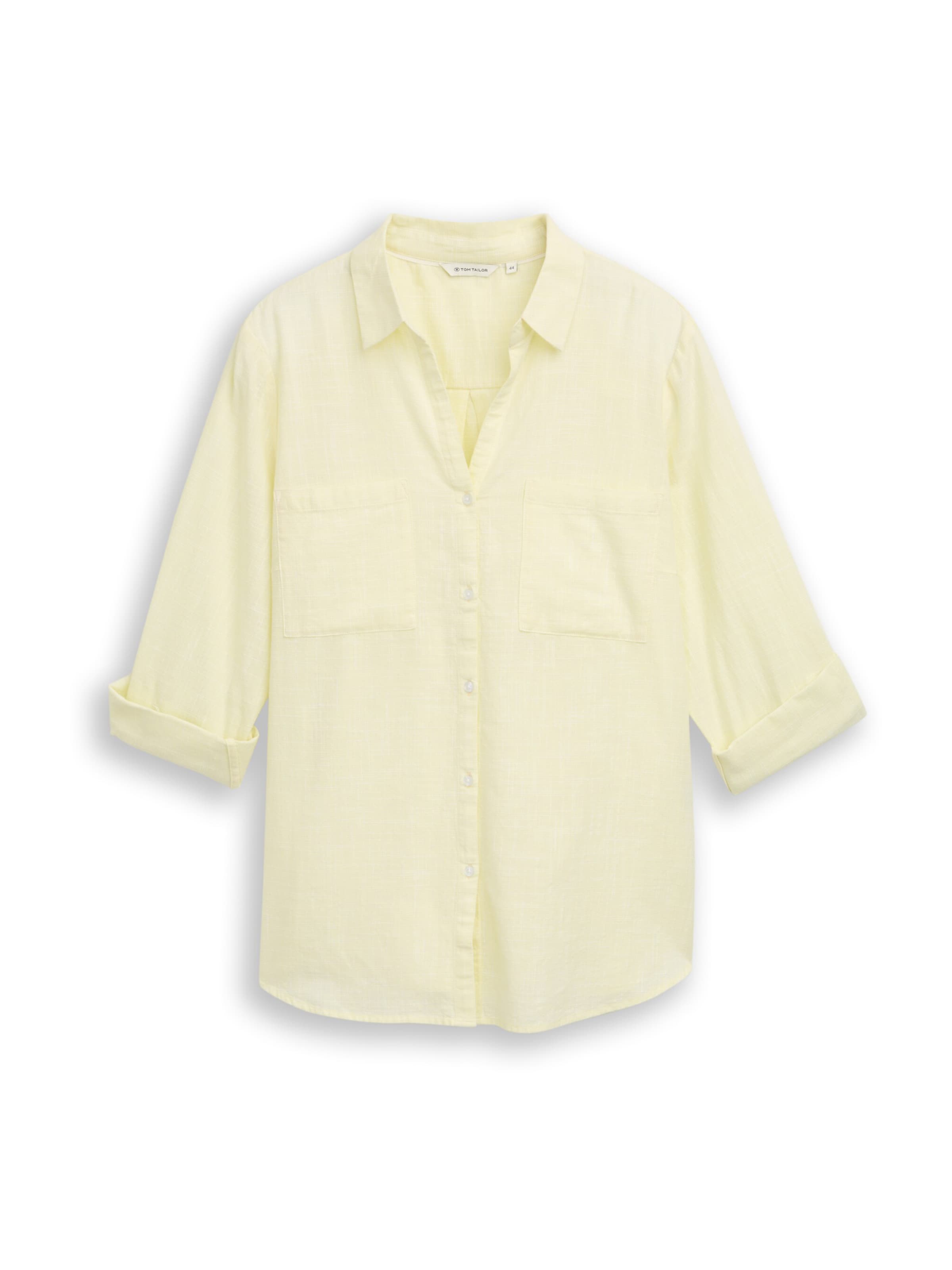 Tom Tailor Women + Blouse in Yellow: front