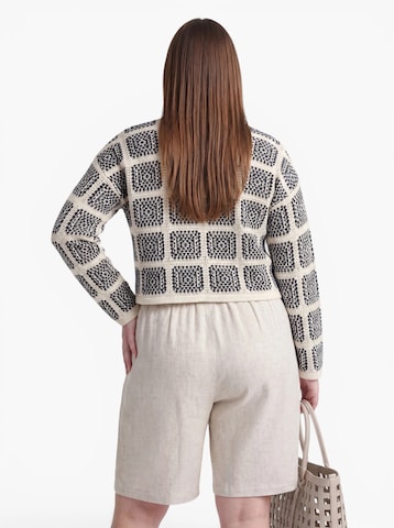 Cardigan 'CARLOA' ONLY Carmakoma en beige