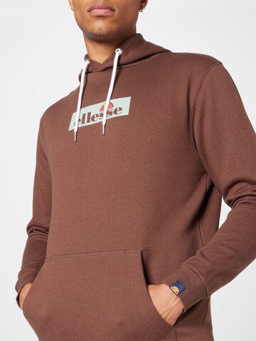 ELLESSE - Sweatshirt 'Crestida' em castanho