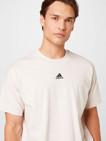 ADIDAS SPORTSWEAR Functioneel shirt in Beige