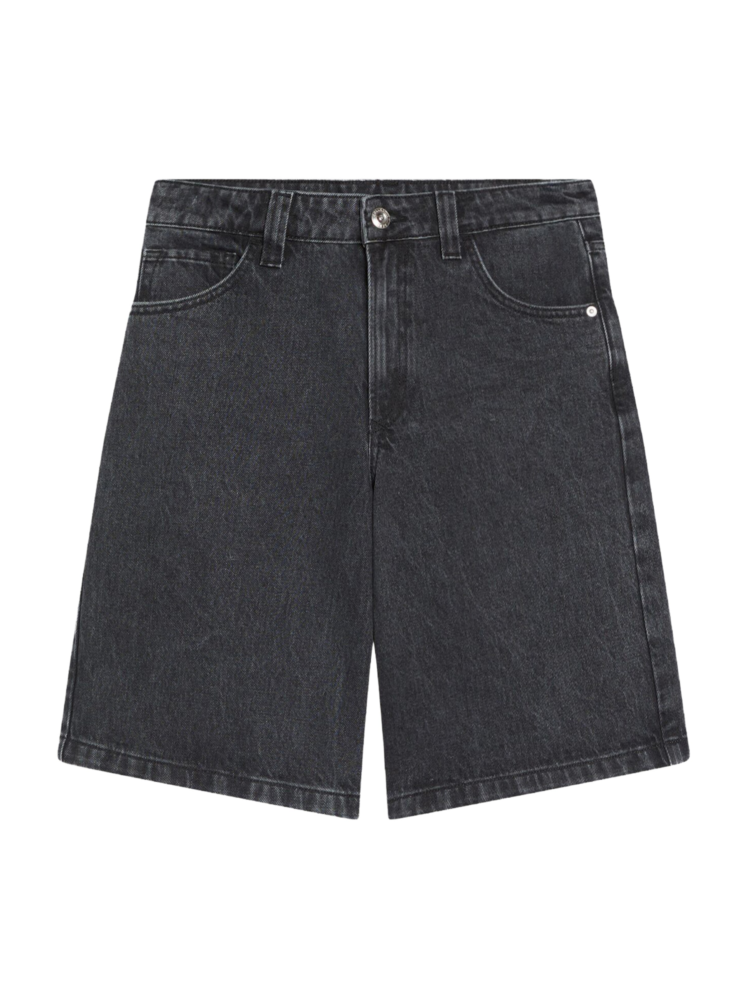 BershkaTraperice - crna boja: prednji dio