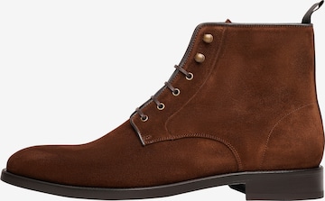 Henry Stevens Lace-Up Boots 'Murray' in Brown