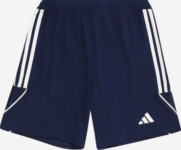 Pantalon de sport 'Tiro 23 League' ADIDAS PERFORMANCE en bleu : devant