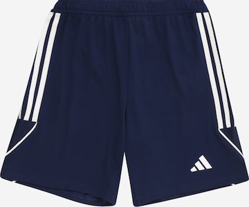 ADIDAS PERFORMANCE Workout Pants 'Tiro 23' in Blue: front